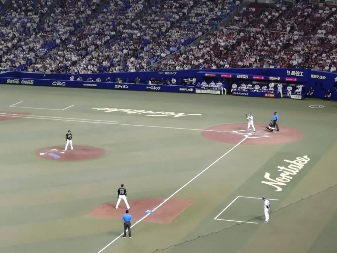 初バンテリンドーム⚾